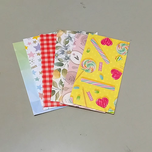 ポチ袋絵柄違い5枚入りの写真